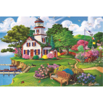 TREFL Wood Craft Origin puzzle Letní útočiště 501 dílků 145122