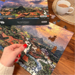 GIBSONS Panoramatické puzzle Impozantní krajina 636 dílků 145252