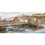 GIBSONS Panoramatické puzzle Whitby, Yorkshire 636 dílků 145447