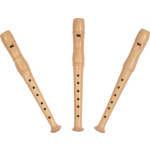 GOKI Dětská dřevěná flétna 20 cm (1 ks) 145586