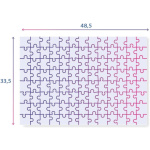 CLEMENTONI Svítící puzzle Ledové království 2, 104 dílků 145620