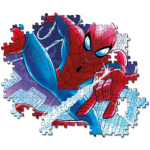 CLEMENTONI Svítící puzzle Marvel: Spiderman 104 dílků 145621