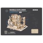 ROBOTIME Rokr 3D dřevěné puzzle Kuličková dráha: Explorer 260 dílků 145780