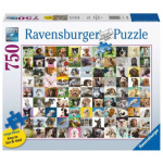 RAVENSBURGER Puzzle 99 roztomilých psů XL 750 dílků 146109