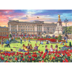 RAVENSBURGER Puzzle Královské rezidence, Velká Británie 4x500 dílků 146120