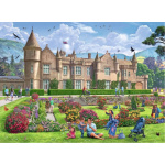 RAVENSBURGER Puzzle Královské rezidence, Velká Británie 4x500 dílků 146120
