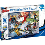 RAVENSBURGER Puzzle Marvel: Avengers XXL 100 dílků 146131