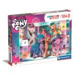 CLEMENTONI Puzzle My Little Pony: Veselá parta MAXI 104 dílků 146649