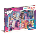 CLEMENTONI Puzzle My Little Pony 3x48 dílků 146655