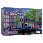GIBSONS Panoramatické puzzle Amsterdam 636 dílků 146902