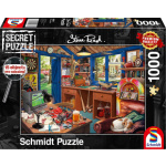 SCHMIDT Secret puzzle Tátova dílna 1000 dílků 147025