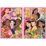 EDUCA Puzzle Disney princezny 2x500 dílků 147104