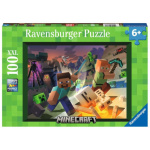 RAVENSBURGER Puzzle Minecraft: Monstra z Minecraftu XXL 100 dílků 147281