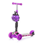 CHIPOLINO Koloběžka Kiddy Evo 2v1 Purple Graffiti 147387