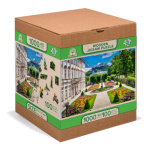 WOODEN CITY Dřevěné puzzle Palác Mirabell a Salzburský hrad 2v1, 1010 dílků EKO 147670