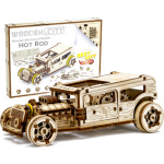 WOODEN CITY 3D puzzle Automobil Hot Rod 141 dílů 147741