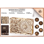 WOODEN CITY 3D puzzle Kinetický obraz 185 dílů 147751