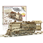 WOODEN CITY 3D puzzle Express s kolejemi 400 dílů 147789