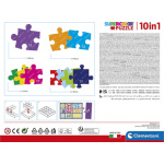 CLEMENTONI Puzzle Rainbow High 10v1 147831
