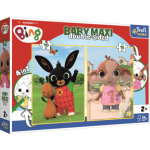 TREFL Oboustranné puzzle Králíček Bing BABY MAXI 2x10 dílků 147883