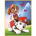 TREFL Oboustranné puzzle Tlapková patrola: Chase, Marshal a Sky BABY MAXI 2x10 dílků 147884