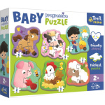 TREFL Baby puzzle Farma 6v1 (2-6 dílků) 147887