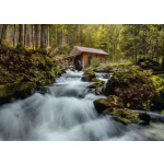 RAVENSBURGER Puzzle Vodopád Gollinger Wasserfall, Rakousko 1000 dílků 148180