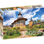 ENJOY Puzzle Klášter Sucevita, Sučeava, Rumunsko 1000 dílků 148502