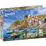 ENJOY Puzzle Riomaggiore, Cinque Terre, Itálie 1000 dílků 148509