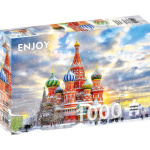 ENJOY Puzzle Chrám Vasila Blaženého, Moskva 1000 dílků 148530
