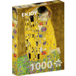 ENJOY Puzzle Gustav Klimt: Polibek 1000 dílků 148649