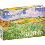 ENJOY Puzzle Vincent Van Gogh: Krajina v Auvers 1000 dílků 148663