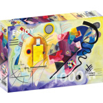 ENJOY Puzzle Vassily Kandinsky: Žlutá červená modrá 1000 dílků 148680