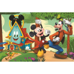 TREFL Oboustranné puzzle Mickeyho klubík SUPER MAXI 24 dílků 149387