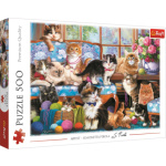 TREFL Puzzle Kočičí rodinka 500 dílků 149406