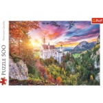 TREFL Puzzle Pohled na zámek Neuschwanstein, Německo 500 dílků 149408