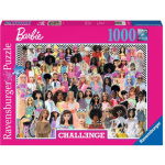 RAVENSBURGER Puzzle Challenge: Barbie 1000 dílků 149495