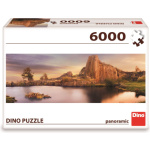 DINO Panoramatické puzzle Panská skála 6000 dílků 149740