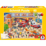 SCHMIDT Puzzle Dětský den na požární stanici 60 dílků 149789