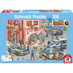 SCHMIDT Puzzle Policie v akci 100 dílků 149790