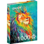 ENJOY Puzzle Duhový lev 1000 dílků 149941
