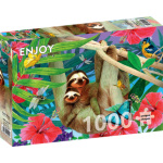 ENJOY Puzzle Sladcí lenochodi 1000 dílků 149976