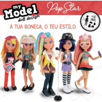 EDUCA Kreativní sada My Model Doll Design: Popová hvězda 150094
