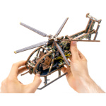 WOODEN CITY 3D puzzle Vrtulník Limitovaná edice 178 dílů 150231