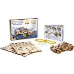 WOODEN CITY 3D puzzle Automobil Roadster 111 dílů 150362