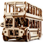 WOODEN CITY 3D puzzle Londýnský autobus 216 dílů 150386