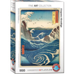 EUROGRAPHICS Puzzle Utagawa Hiroshige: Naruto whirlpool 1000 dílků 150995