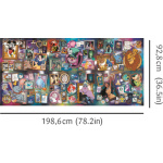 TREFL Puzzle UFT Disney: V průběhu let 9000 dílků 151039