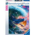 RAVENSBURGER Puzzle Dračí závod 1000 dílků 151474