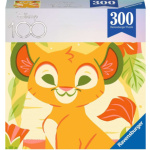 RAVENSBURGER Puzzle Disney 100 let: Simba 300 dílků 151496